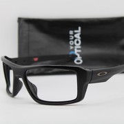 OAKLEY OO9380-0166 DOUBLE EDGE MATTE BLACK AUTHENTIC EYEGLASSES 66-17 picture