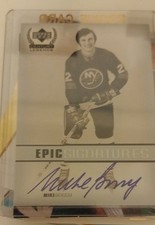 1999-00 Upper Deck Century Legends - Epic Signatures Mike Bossy #MB (AU) picture
