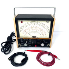 B&K Precision Dynascan 290 VTVM Analog Multimeter AC/DC Tested w/ Leads VIDEO picture
