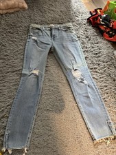 Kensie Women's Jeans Blue Denim, Vintage, High Rise, Size 10/30 skinny picture
