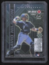 2000 MLB Showdown Holo Foil David Nilsson 242/462 Brewers 1st Edition picture