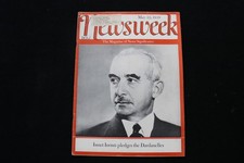 1939 MAY 22 NEWSWEEK MAGAZINE - ISMET INONU PLEDGES DARDANELLES COVER - NW 929 picture