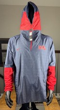 Nike Ole Miss Rebels Official On Field Apparel Hooded Jacket Men’s Large NWT picture