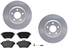 For Mercedes Benz E300 E350 2017 2021 2023 Rear Disc Brake Rotors & Brake Pads picture
