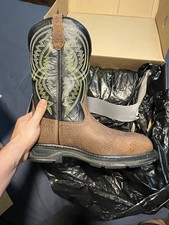 Ariat Men's Work Hog Xt Coil Wide Square Toe Boots - Wide Carbon Toe - 10.5 Wide picture