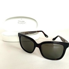 Vivienne Westwood VW891 S02 Black Orb Size 56 18 Sunglasses Case included Italy picture