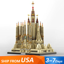 Sagrada Familia Cathedral 10328 Pieces Building Toys Sets & Packs MOC Build Gift picture