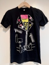 JUSTICE X COLETTE PARIS D.A.N.C.E. ZIPPER Indie Sleaze SZ S VTG VG+ Rare picture