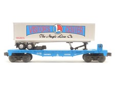 Lionel 6-19948 Visitor Center Flatcar w/Trailer LN picture