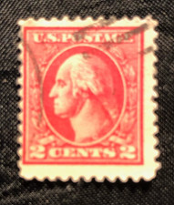 Very Rare George  Washington Red Two  2 Cent Postage Stamp  picture