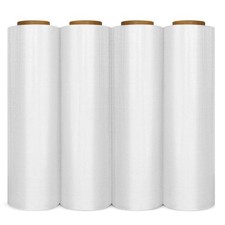 4 Rolls Hand Stretch Plastic Film Shrink Pallet Wrap 18