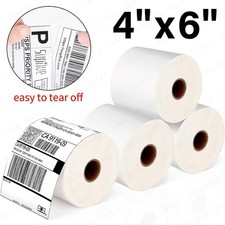 40Roll 4x6 Direct Thermal Shipping Labels 500/Roll For Zebra Eltron LP2844 ZP450 picture
