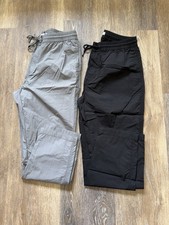 Men’s Cotton Nylon Drawstring Pant, Size Large, New, Lightweight, Lot Of 2 picture