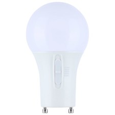 Satco Lighting S12144 9.5 Watt Dimmable A19 GU24 LED Bulb - 800 - Frost picture