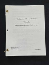 Original Unreleased Hollywood Film Screenplay 