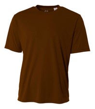 A4 Mens Dri-Fit Workout Running Cooling Performance Crew Jogging T-Shirt - N3142 picture