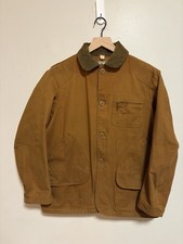 Vintage 1970s L.L Bean Canvas Hunting Barn Field Coat Jacket Size 40 Made In USA picture