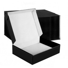 XyaMov 12x10x3 Inches Shipping Boxes Set of 20, Large Corrugated Cardboard Bo... picture