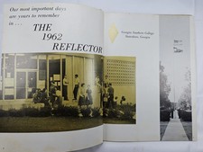 The Reflector 1962 Georgia Southern College Yearbook Statesboro GA Hardcover picture