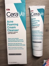 1-Pack CeraVe Acne Foaming Cream Cleanser 5oz 4% BPO New Sealed,NEW picture