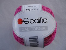 Gedifra California Yarn ~ Pink 3145  ~ Lot # 946 ~ Made in Italy ~ Beautiful picture