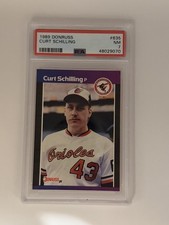 1989 Donruss - Curt Schilling #635 *Denotes on Back (RC) picture