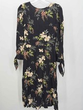 Pre-Owned Reformation Black Size 2 Midi Long Sleeve Dress picture