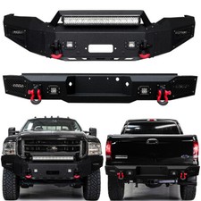 Vijay For 1999-2004 Ford F250 F350 Front or Rear Bumper with LED Lights picture