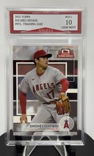 2022 Topps Shohei Ohtani International Trading Day #GP-1 Graded Gem Mint 10 picture