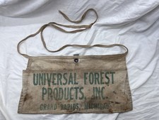 Vintage Universal Forest Products Inc Grand Rapids Mi Canvas Nail Pouch picture