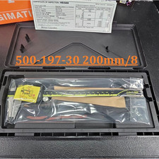 Mitutoyo Absolute Digimatic Caliper CD-8” ASX 500-197-30 Digital 8“ picture