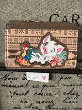 Her Universe Disney Moana Pua & Hei Hei Cardholder-ID wallet NEW picture