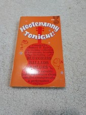 Hootenanny Tonight Bluegrass Ballads & Blues by James F.Leisy Gold Medal #d1457 picture