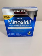 Hair Regrowth for Men - Kirkland 5% Minoxidil Foam (6 Month Supply) From Usa picture