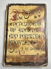 Vintage 1970 The Encyclopedia Of Ancient And Forbidden Knowledge Zolar HC Occult picture