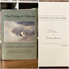 *Signed* The Flying of Falcons - Ed Pitcher & Ricardo Velarde (self-pub, 1991) picture