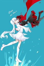 Rwby Cartoon Silk Weiss Schnee Painting Wall Art Home Decor - POSTER 20x30 picture