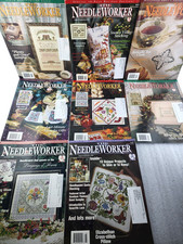 The Needleworker Magazine 1999-2000 Lot of 8 VTG   #2 picture