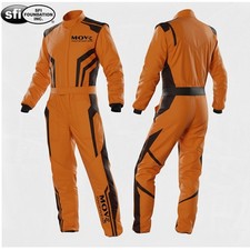 Move Extra-Light MR-85 SFI 3.2A/5 Approved Nomex 2-Layer Auto Racing Suit Orange picture