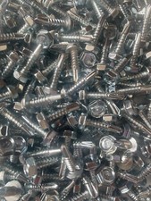 1000 Count - #10 x 3/4 Self-Drilling Screws Hex Washer Head #3 Point 6 Lbs picture