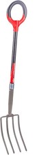 Radius Garden 25311 Pro-Lite Ergonomic Carbon Steel Digging Fork, Red picture