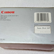 BRAND NEW Canon Sure Shot WP-1 35mm Point & Shoot Auto FocuS w/ Case Strap Box picture