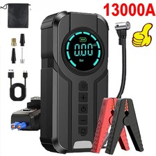 13000A Peak Portable Car Jump Starter 12V Auto Battery Power Bank Jump Starter picture