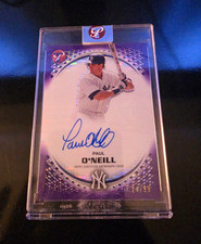Topps 2026 Pristine Paul O'Neill Yankees Auto Purple Pulsar PA-PO #/99 picture