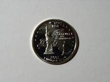2001 S SILVER GEM PROOF NEW YORK STATE QUARTER 90% SILVER  picture