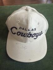 Dallas Cowboys Vintage Autographed Hat picture