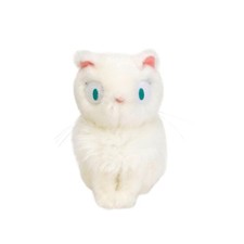 Sun Arrow K9353 San Studio Ghibli White Cat Lily Plush Toy S picture