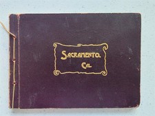 Sacramento California Antique 1897 Book Portfolio of Photos, 19 Photogravures picture