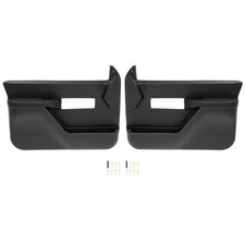 NEW Inner Door Panel Pair For 1990-1994 Chevrolet GMC Sierra Silverado Black picture