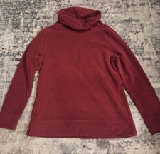 Talbots SP Fuchsia Quiet Luxury Pure Cashmere Turtle Neck Pullover Sweater NWT picture